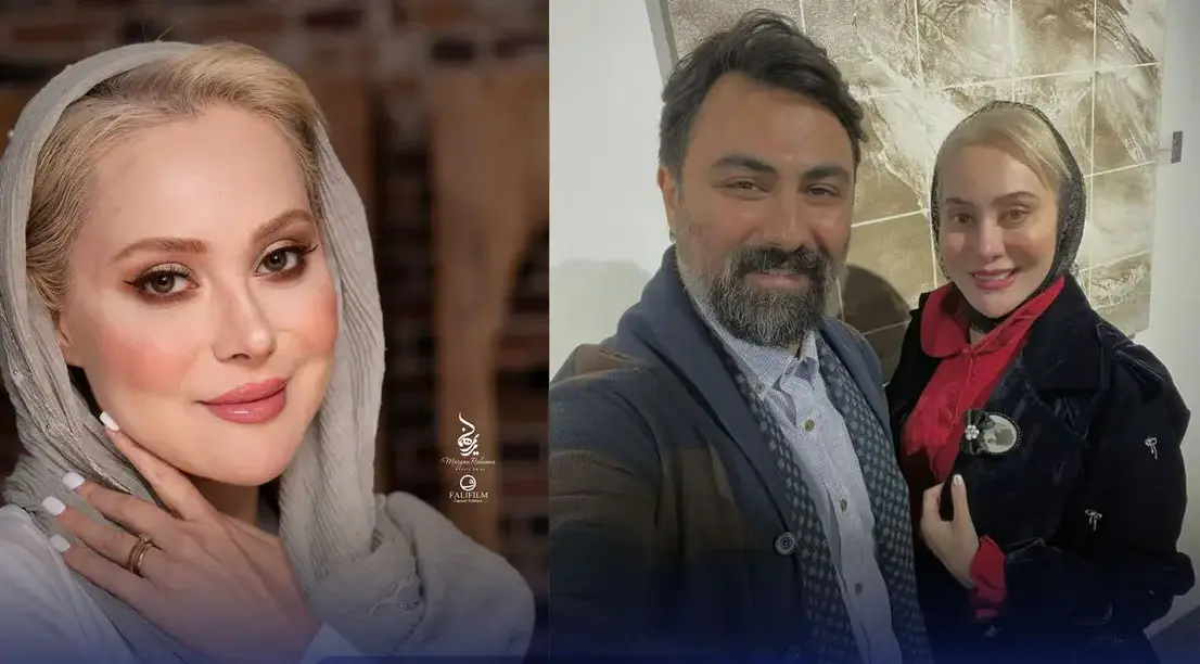 آرام جعفری با صراحت از ازدواج با مردی ۶ سال جوان‌تر ( بابک انصاری) دفاع کرد!