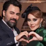آرام جعفری و بابک انصاری در سالگرد ازدواجشان لحظاتی عاشقانه رقم زدند