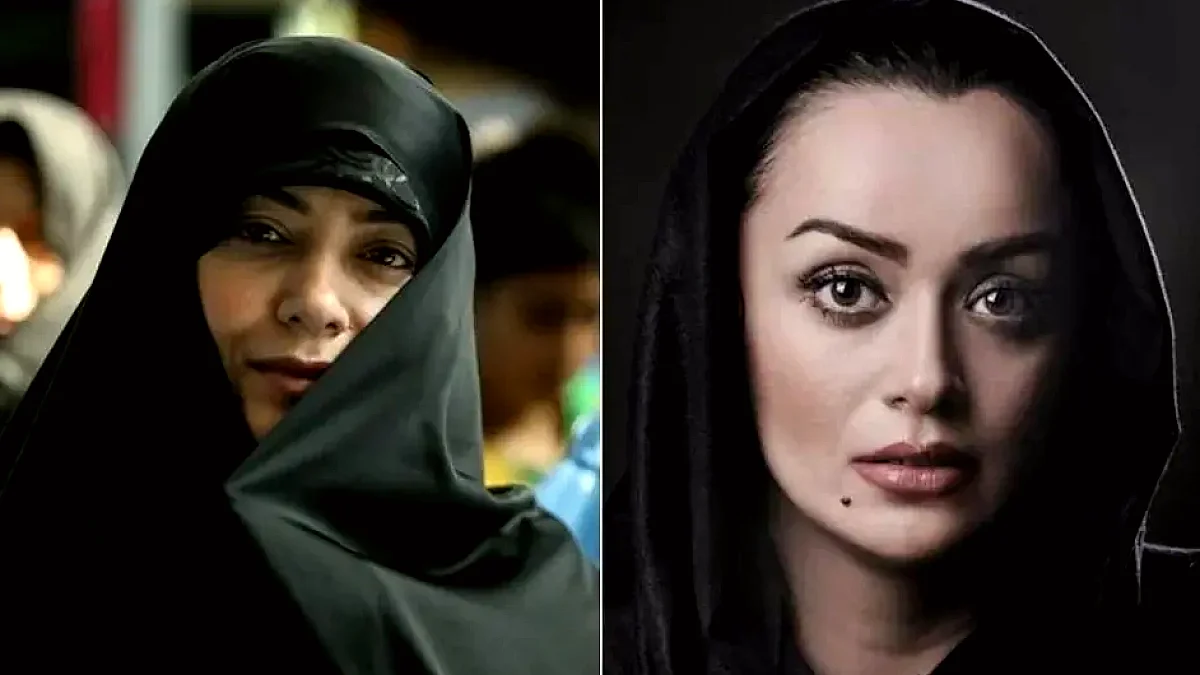 عکس| دکوراسیون ساده و گرم منزل الهام چرخنده با مبلمان هماهنگ و اکسسوری ایرانی قیل از طلاق از همسر اولش