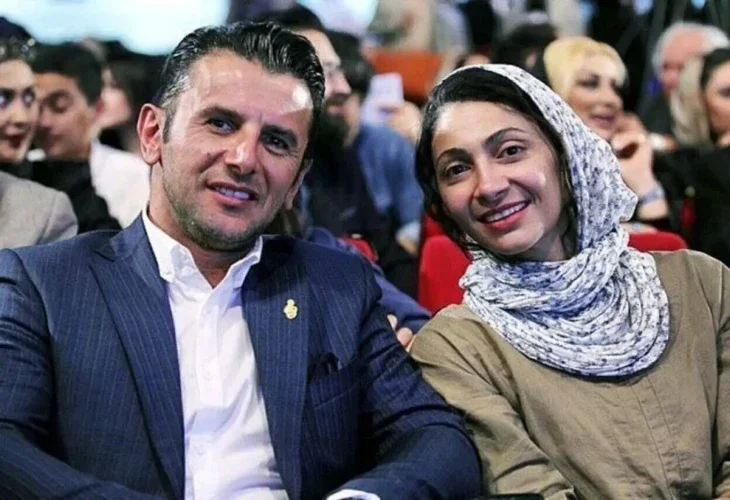 ازدواج دوم امین حیایی با نیلوفر خوش خلق