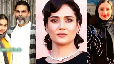 پریناز ایزدیار و پیمان معادی در نمایی از فیلم زن و بچه