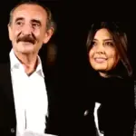 بیوک میرزایی در حال صحبت درباره بیماری و تهمت‌های همسر مرحومش