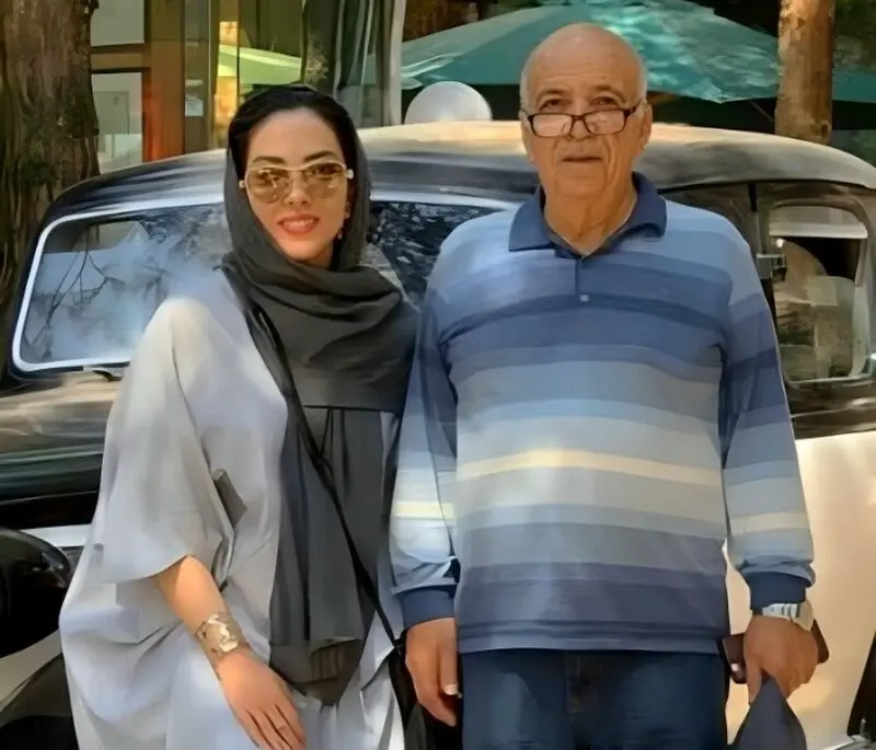لیلا اوتادی و پدرش