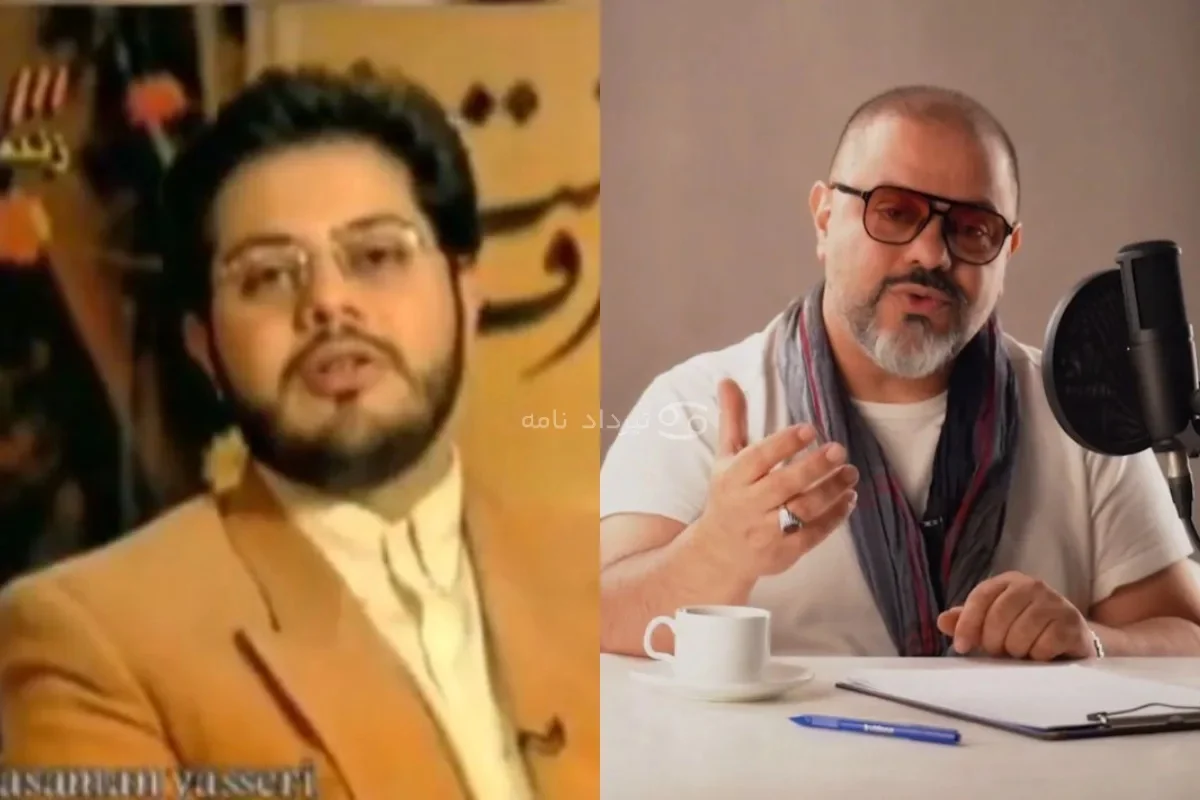 تصویر جدید و قدیمی از محمدرضا حسینیان در گذر زمان