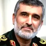 عکسی از امیرعلی حاجی‌زاده فرمانده نیروی هوافضای سپاه