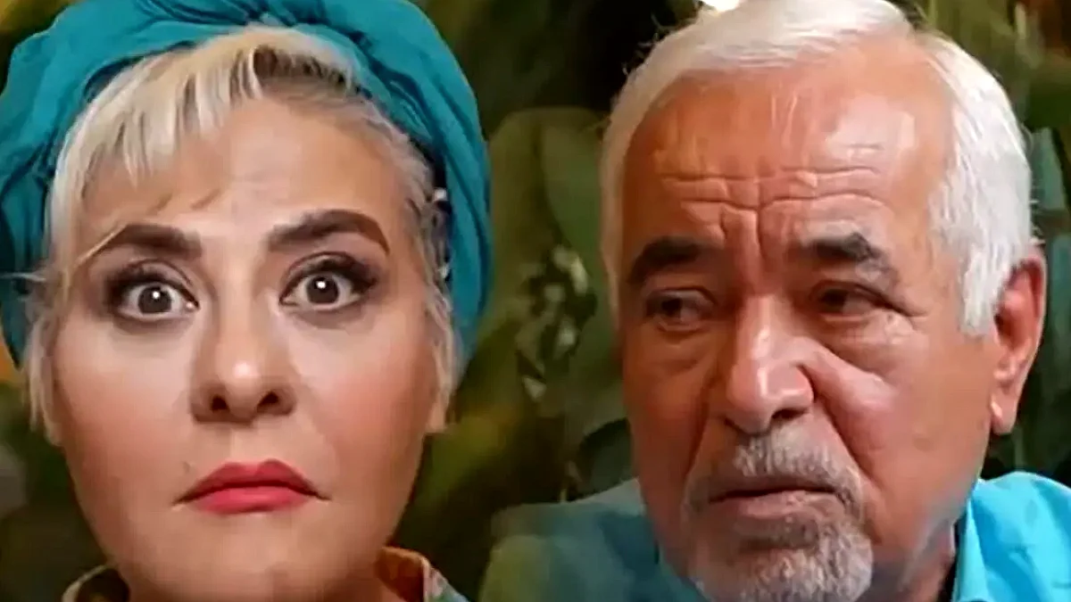 صادق بوقی و رابعه اسکویی در لحظه‌ای شاد و طنزآمیز