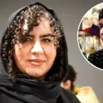 نمایی از دکوراسیون و حیاط خانه صهبا شرافتی