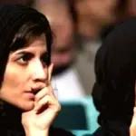 عکسی قدیمی از لیلی رشیدی و لیلا حاتمی در حرم امام رضا