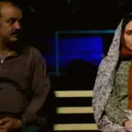 ملیسا ذاکری در نمایی از سریال قهوه پدری