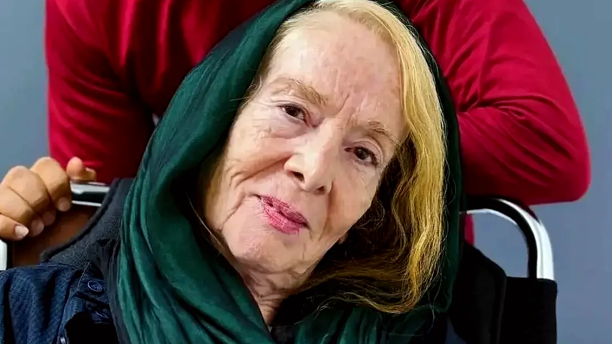 تصویر جوانی منظر لشکری ( بازیگر قبل از انقلاب) در نخستین فیلم سینمایی‌اش پس از 43 سال