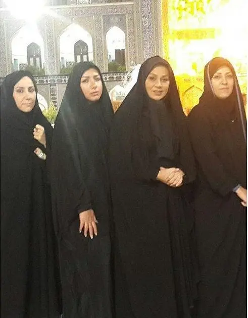 هنرمندان در حرم امام رضا