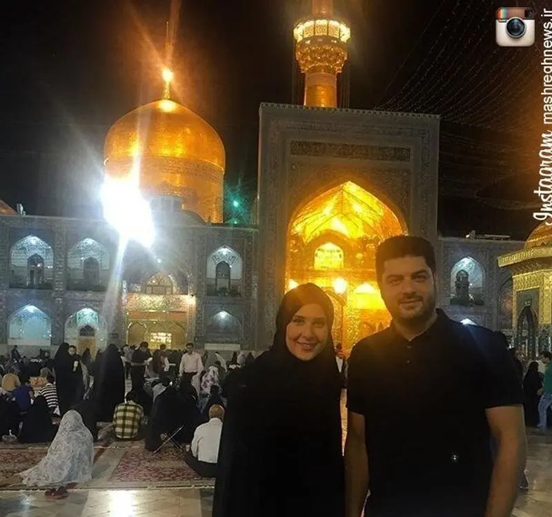 هنرمندان در حرم امام رضا