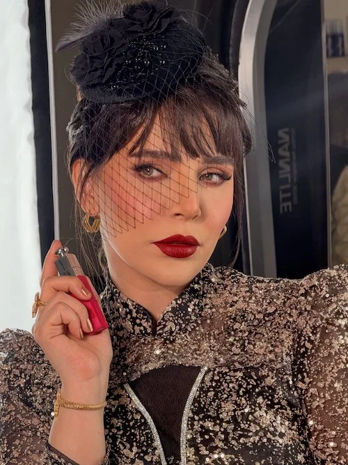 آرایش کلاسیک زهرا فراهانی