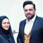 تصویر منتشر شده از همسر پدرام کریمی جنجالی شد! / از پشت صحنه سریال تا زندگی مشترک + عکس