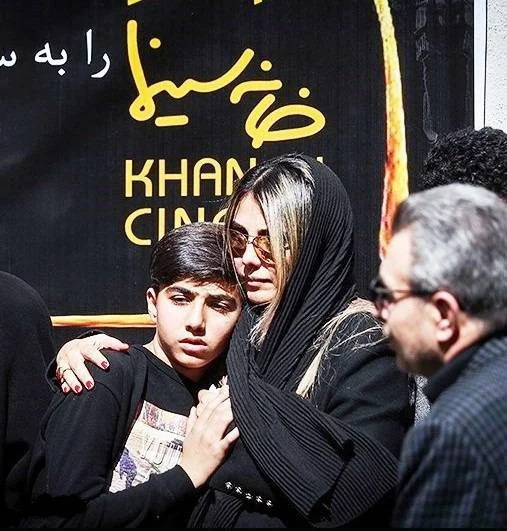 الهام ایمانی و پسرش