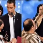 شوخی خنده دار مهران غفوریان با قد بهرام افشاری