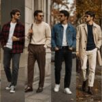 بهترین شلوارها برای استایل پاییزی مردانه؛ از کتان و مخمل گرفته تا جین و پیلی‌دار