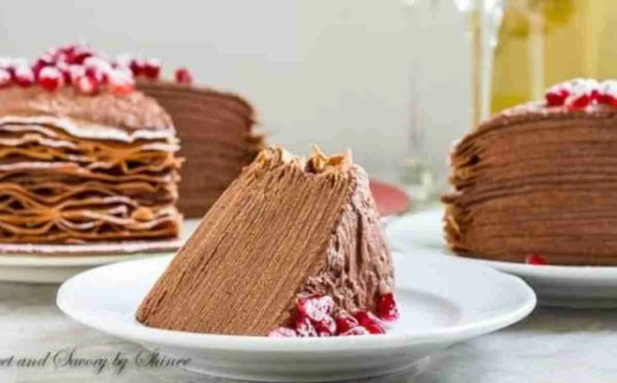 طرز تهیه کرپ شکلاتی