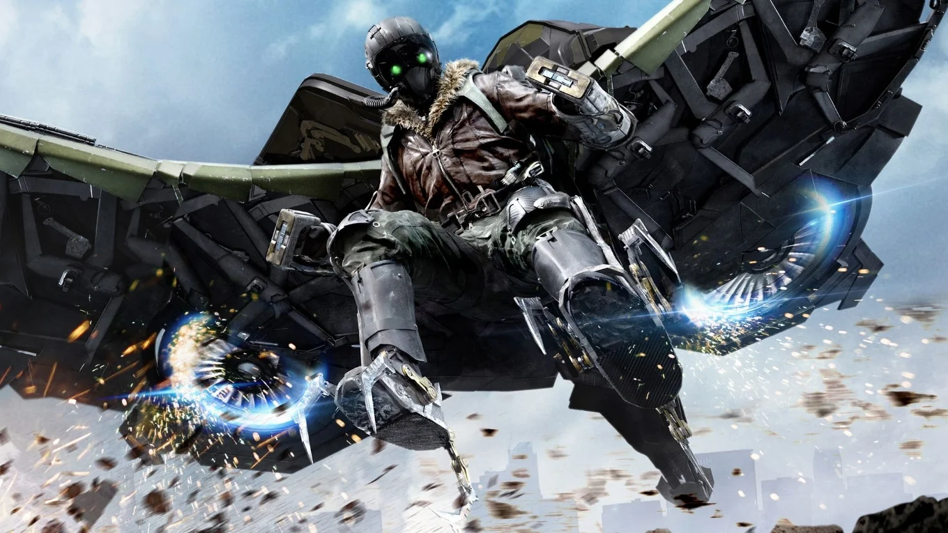 Wp10145937 vulture spider man wallpapers result ۱۰ باری که فناوری مرد آهنی علیه قهرمانان استفاده شد؛ از اولتران تا میستریو | گیمفا